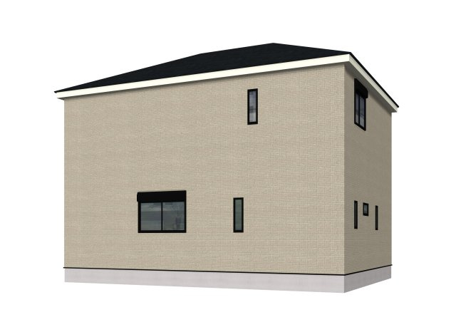 中須賀町（第1）　新築戸建　1号棟【全３区画】の完成予想図|土地建物価格　￥40,900,000-