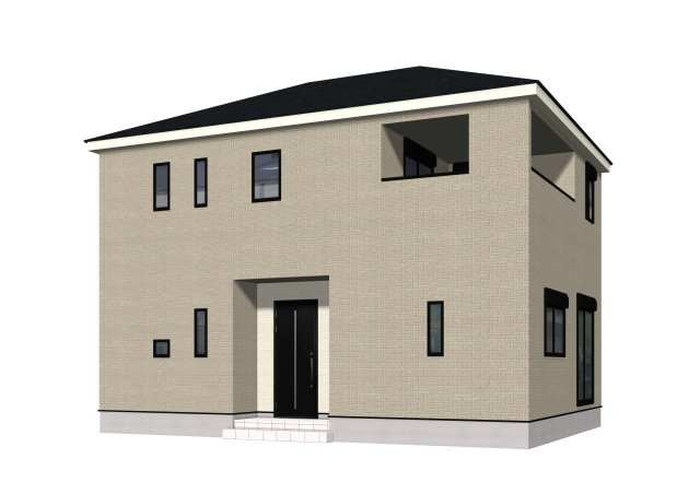 中須賀町（第1）　新築戸建　1号棟【全３区画】の完成予想図|１号棟　4LDK+WIC