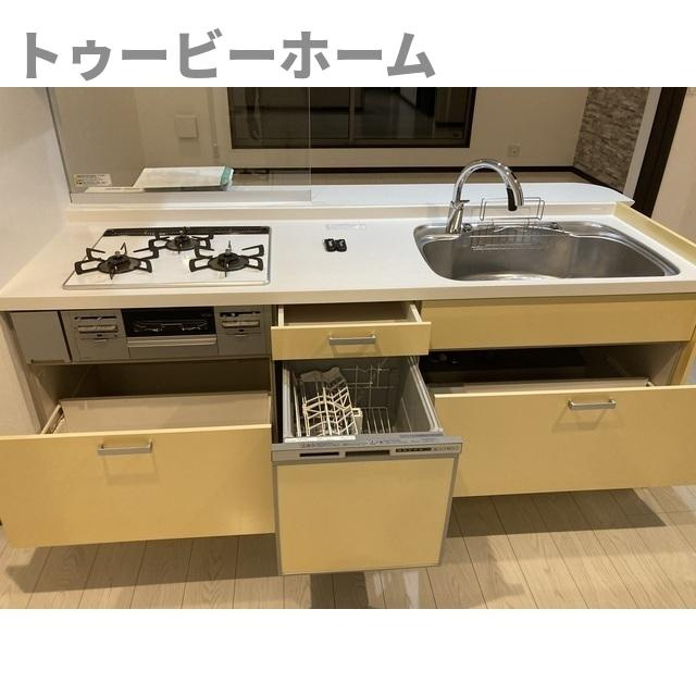 El alivioのキッチン|使いやすいキッチンです