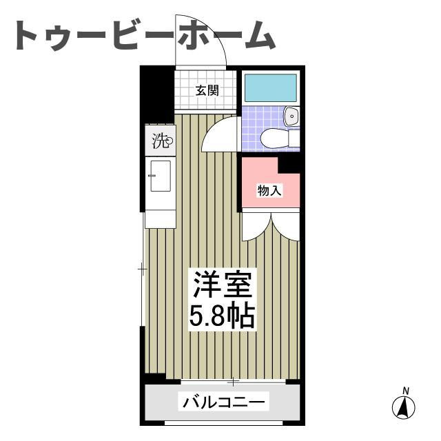 メゾンラハイナの間取り