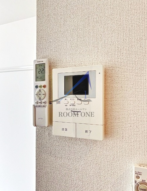 ローゼンシュトラウスのセキュリティ|モニター付きインターホンです。