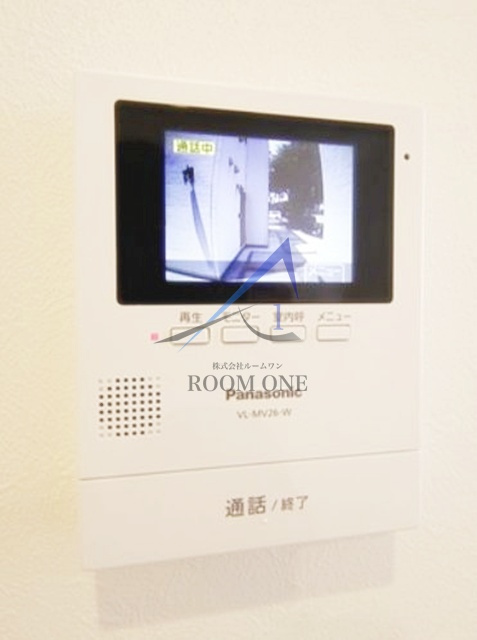 ミハス調布菊野台のセキュリティ|モニター付きインターホンです。