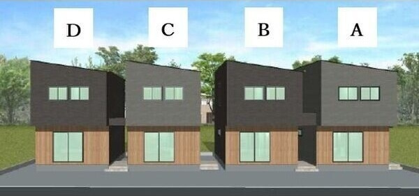 ハウオリテラスの外観パース