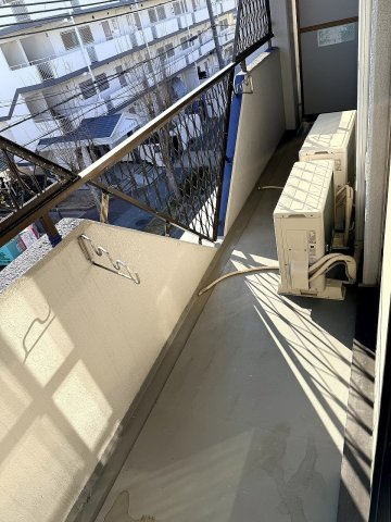 ハイツメルシーのバルコニー