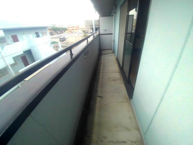 マンションアムールのバルコニー