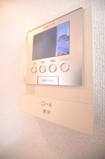 【セキュリティ】 | ガーデン・パークハウスⅡ | モニター付きインターホン