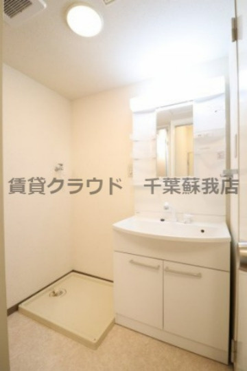 トップロック3の洗面所|忙しい朝には欠かせない独立せ洗面台です！