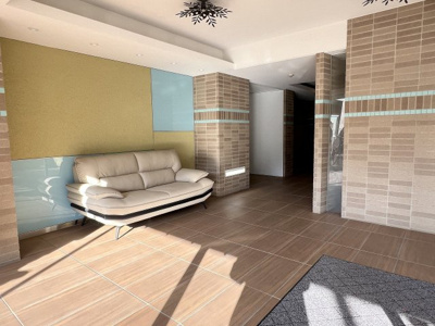 【エントランス】 | パークハウス伏見 | ガラス張りで陽の光が差し込むおしゃれなエントランスロビー♪