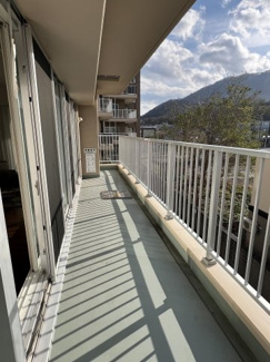 【バルコニー】 | パークハウス伏見 | リビングに面した日当たりの良い三面バルコニー♪