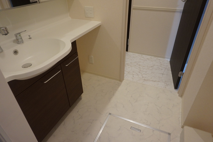 ファミール南山 Cの洗面所