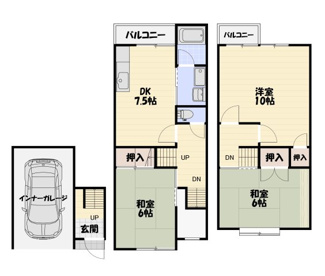 【間取り】 | 宇治市大久保町平盛　中古戸建