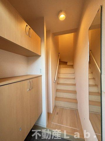 パシフィックハイツミスミⅡの玄関