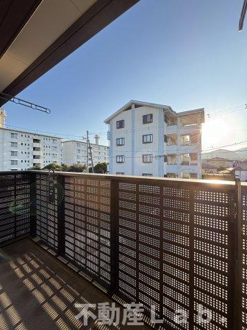 パシフィックハイツミスミⅡのバルコニー