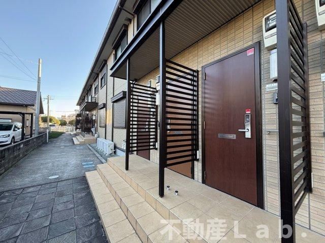 パシフィックハイツミスミⅡのエントランス