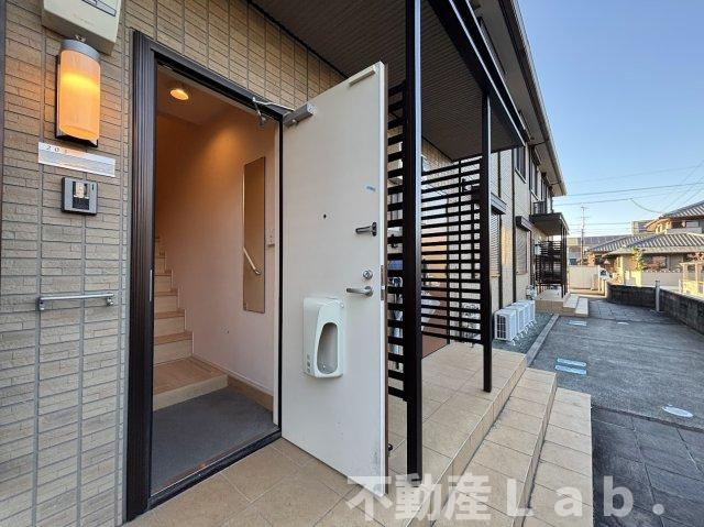 パシフィックハイツミスミⅡのエントランス