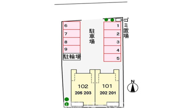 【駐車場】 | アンジュ・クレール
