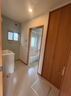 【脱衣所】 | 港南区芹が谷1丁目　新築分譲住宅 | 脱衣所施工例