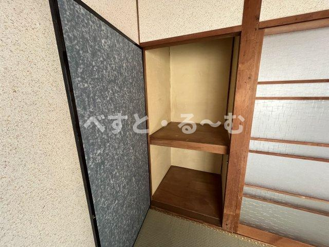 第3山楽荘の収納