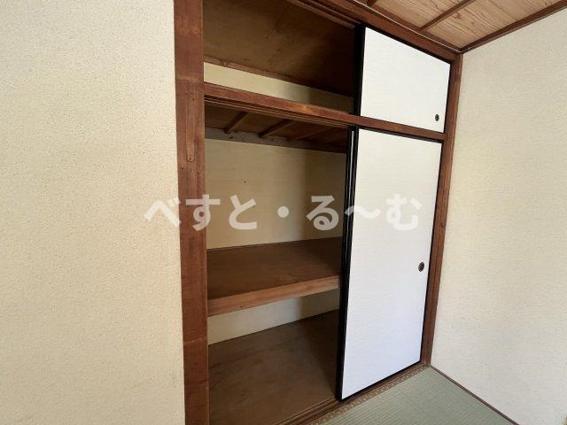 第3山楽荘の収納