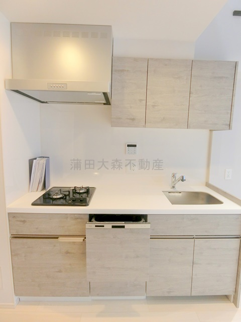 ブランシエスタ西馬込ブランシエスタニシマゴメのキッチン|2口ガスコンロ食洗器付きシステムキッチン