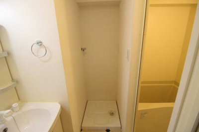 【洗面所】 | ラパンジール四天王寺東 | 洗面所に洗濯機置けます☆