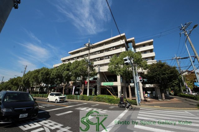学園西カレッジハイツの外観パース