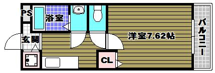 リヴェール東野の間取り