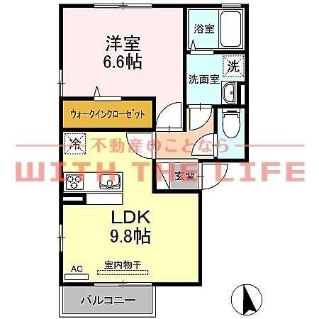 SAKURAⅢ【キャッシュバック対象】の間取り