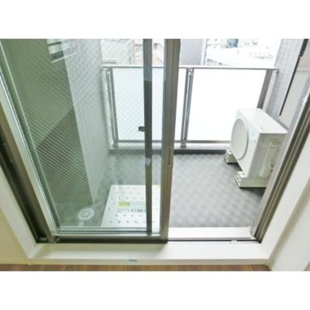 パークアクシス小伝馬町のバルコニー