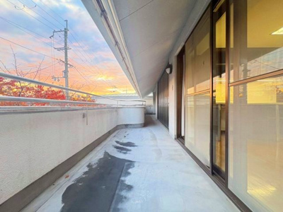 【バルコニー】 | 池田市旭丘2丁目貸家