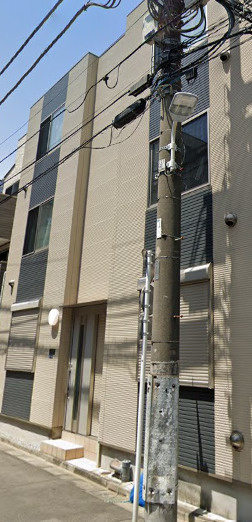 台東区松が谷２丁目のアパート