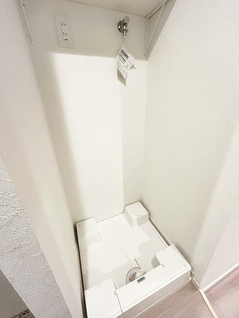 シティハイツ日本橋の設備|洗濯機置き場です。