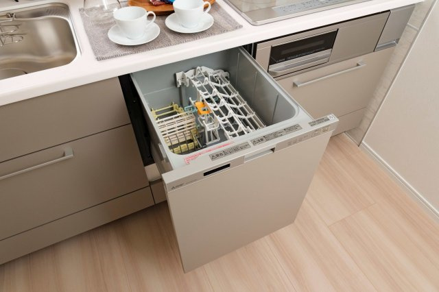 【キッチン】 | コープ野村南薬院 | 食洗機つきなので、忙しい朝もサッと片づけできていつでもキレイなキッチンをキープできます
