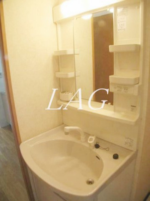 【洗面所】 | グランシャリオＮ | 独立洗面台です。