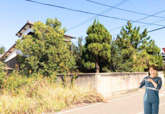 松山市中西外の売地