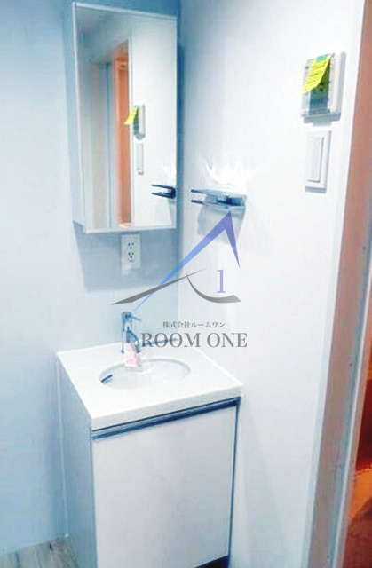 グランデール町屋の洗面所|洗面台です。