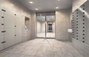 ライジングプレイス浅草イーストのロビー