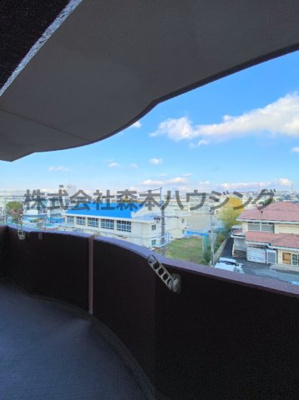 【展望】 | 　ベルドミール | メインバルコニーから東向きの眺望です