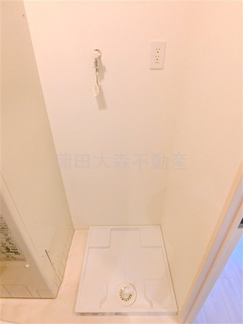 COCOFLAT蒲田EASTの設備|室内洗濯機置き場