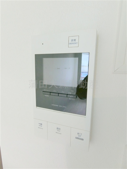 COCOFLAT蒲田EASTの設備|TVモニター付オートロック　インタ―ホン