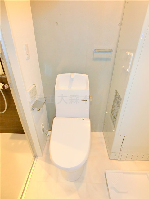 COCOFLAT蒲田EASTのトイレ|温水洗浄便座付きのトイレ