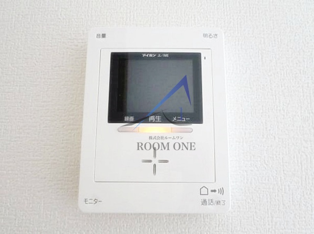 アムール和のセキュリティ|モニター付きインターホンです。