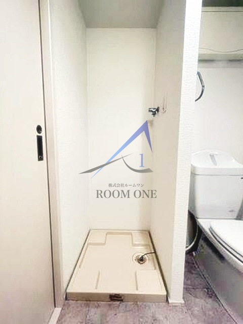 ラ・ヴィータ板橋の設備|洗濯機置き場です。