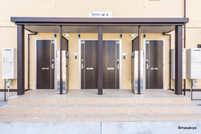 サウザン夢　Ａ棟のエントランス