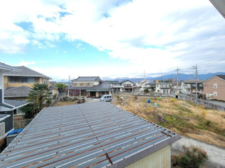 【展望】 | 甲斐市篠原 2017年築オール電化 中古戸建 南東角地 車3台 | 2階から北側を望む