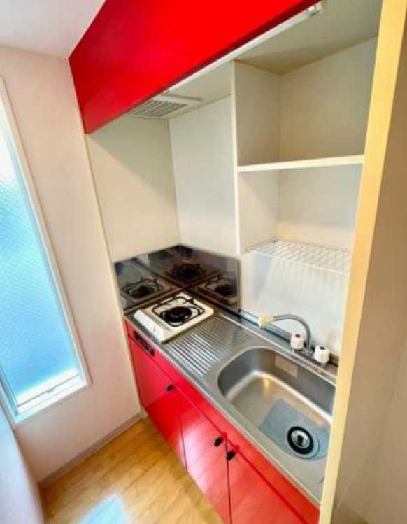 レジディア駒沢大学　敷金0礼金0　オートロック　独立洗面台のキッチン