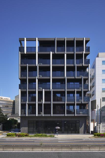 ｔｈｅ　ｔｒｉａｓ　ｋａｓｈｉｗａの外観パース|大きな道路沿いで分かりやすい… 