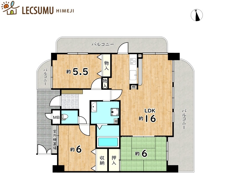 ライオンズマンション姫路野里