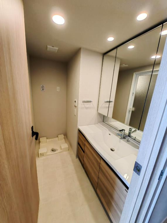 セントガーデン海老名Ⅱ街区の洗面所