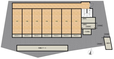 【区画図】 | Gracias court 富田